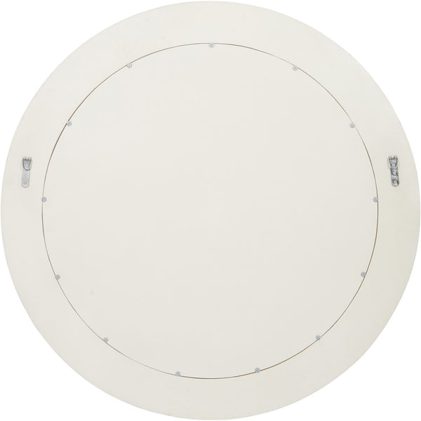Aspen Bone Inlay Round Mirror 100cm by Libra, image 3