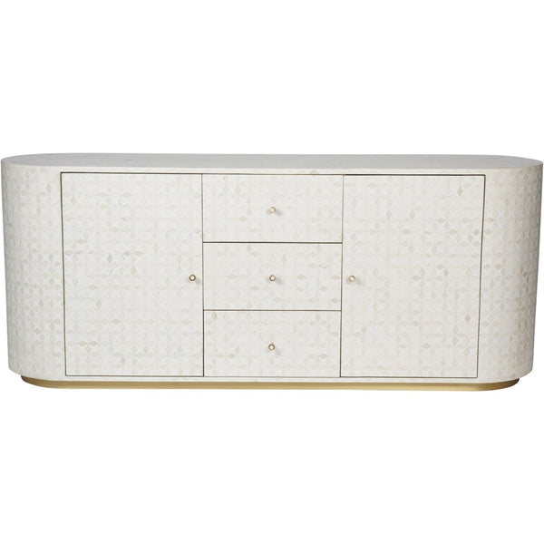 Aspen Bone Inlay Buffet Sideboard by Libra, image 3