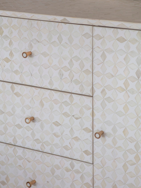 Aspen Bone Inlay Buffet Sideboard by Libra, image 4