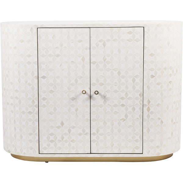 Aspen Bone Inlay Two Door Cabinet by Libra, image 3