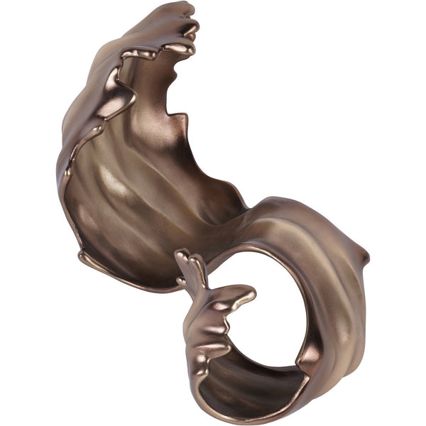 Montrose Decorative Scroll Sculpture 50 x 28cm by Libra, image 3