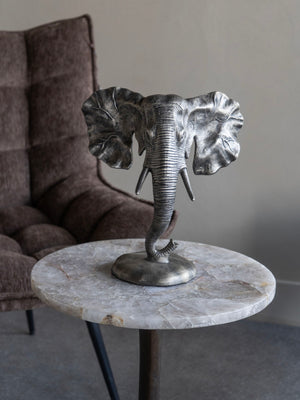 Kariba Cast Aluminium Elephant Sculpture by Libra, image 6