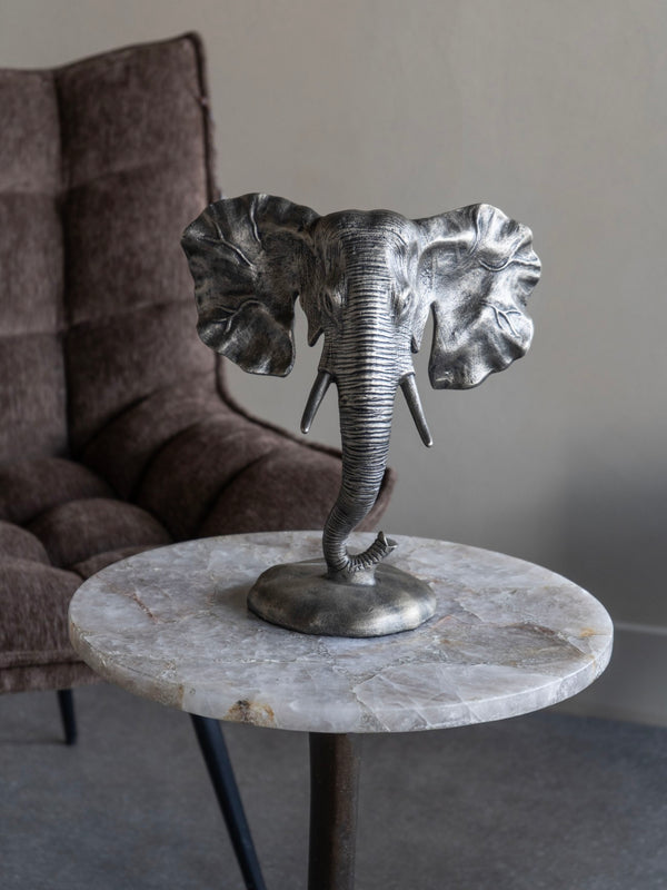 Kariba Cast Aluminium Elephant Sculpture by Libra, image 6