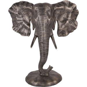 Kariba Cast Aluminium Elephant Sculpture by Libra