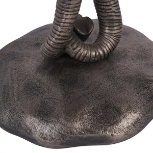 Kariba Cast Aluminium Nuzzling Elephants Sculpture by Libra, image 5