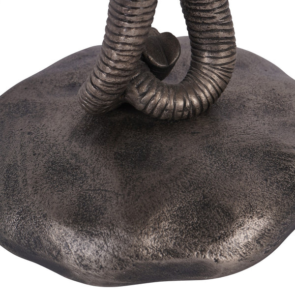 Kariba Cast Aluminium Nuzzling Elephants Sculpture by Libra, image 5