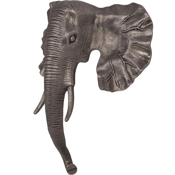 Kariba Cast Aluminium Elephant Wall Art by Libra, image 2