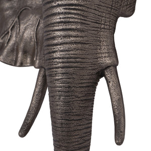 Kariba Cast Aluminium Elephant Wall Art by Libra, image 5