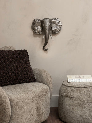 Kariba Cast Aluminium Elephant Wall Art by Libra, image 6