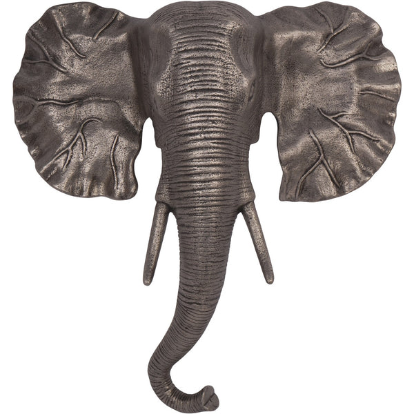 Kariba Cast Aluminium Elephant Wall Art by Libra