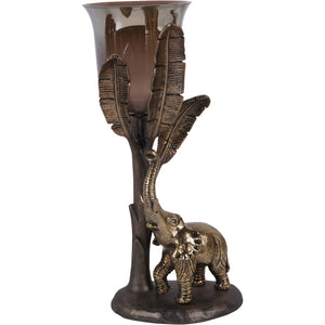 Kariba Elephant Hurricane Large 37cm by Libra