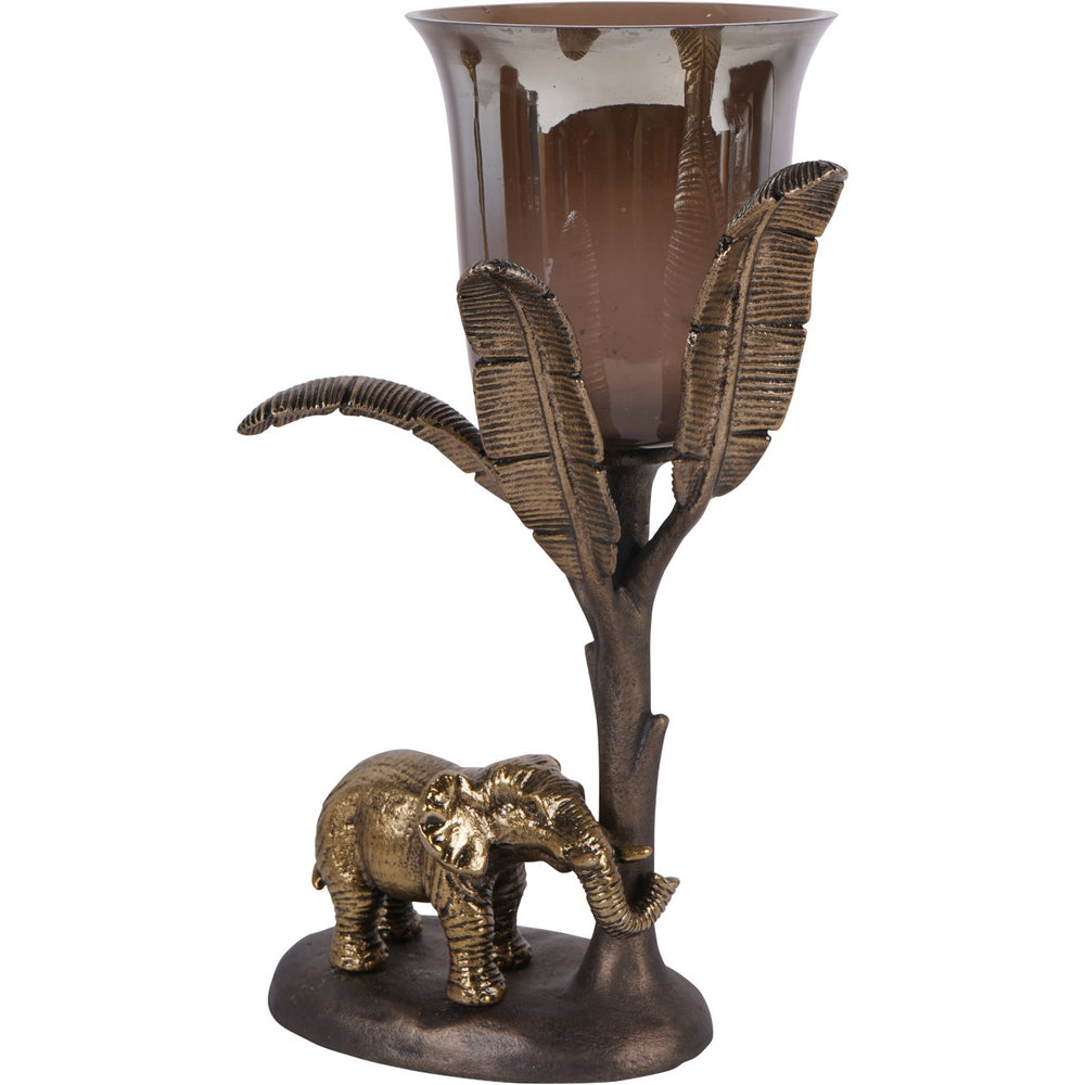 Kariba Elephant Hurricane Small 30cm by Libra