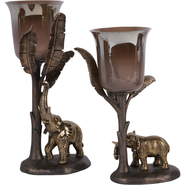 Kariba Elephant Hurricane Small 30cm by Libra, image 7