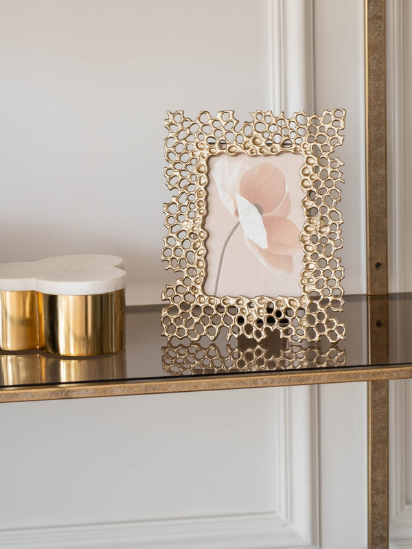 Miel Cast Aluminium Photo Frame 5x7 by Libra, image 6