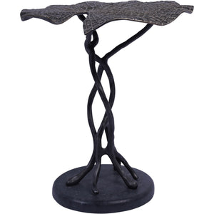 Lily Pad Leaf Side Table in Cast Aluminium by Libra, image 3