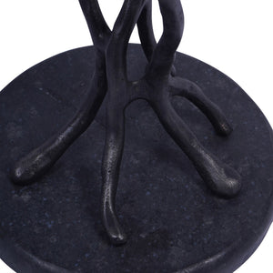 Lily Pad Leaf Side Table in Cast Aluminium by Libra, image 5