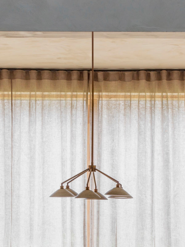 Lucia 6 Light Chandelier by Libra, image 2