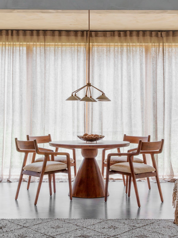 Lucia 6 Light Chandelier by Libra, image 3