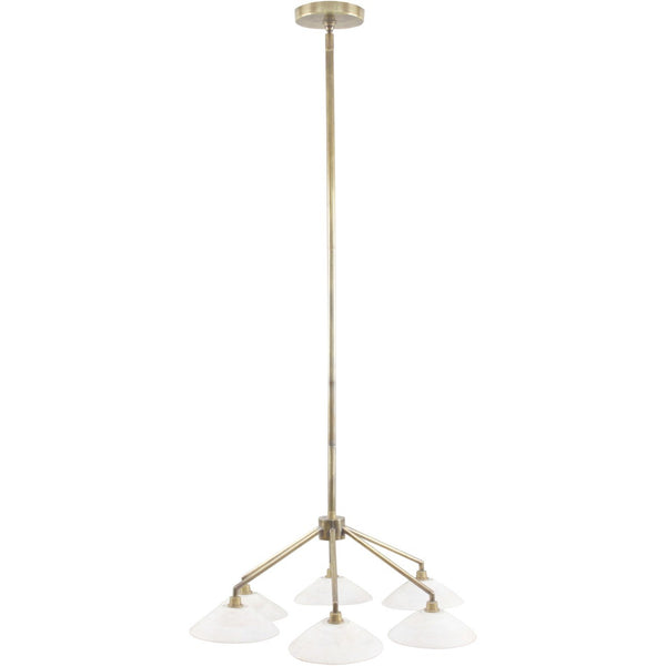 Lucia 6 Light Chandelier by Libra