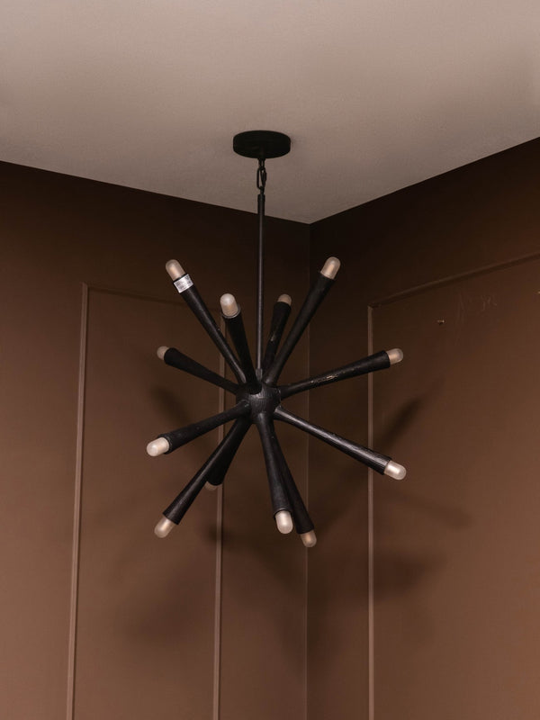 Arren 12 Arm Chandelier by Libra, image 3