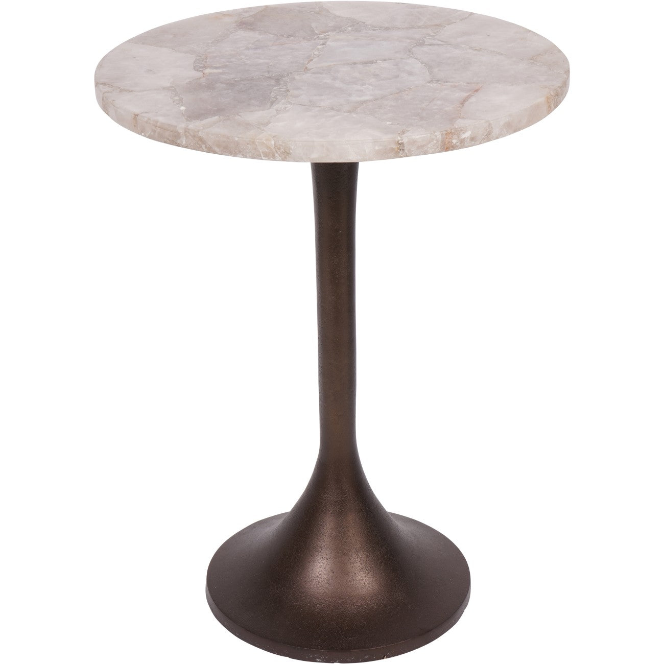 Bosworth  Smokey Quartz  Side Table 42cm