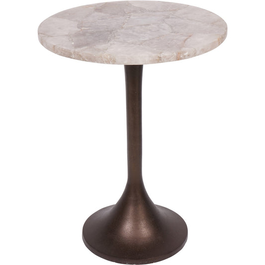 Bosworth  Smokey Quartz  Side Table 42cm