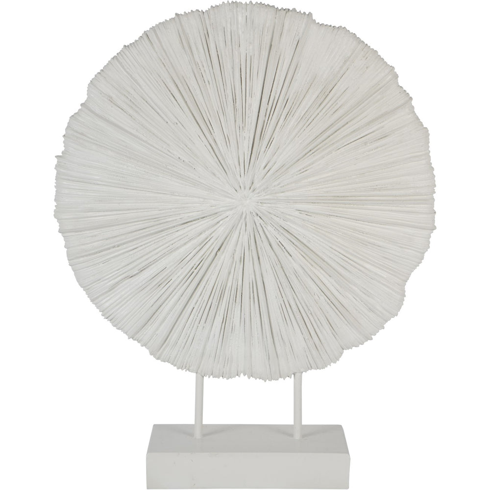Orbis Textured Sculpture on Stand by Libra