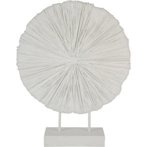 Orbis Textured Sculpture on Stand by Libra