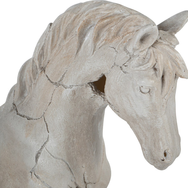 Aged Horse Sculpture by Libra, image 4