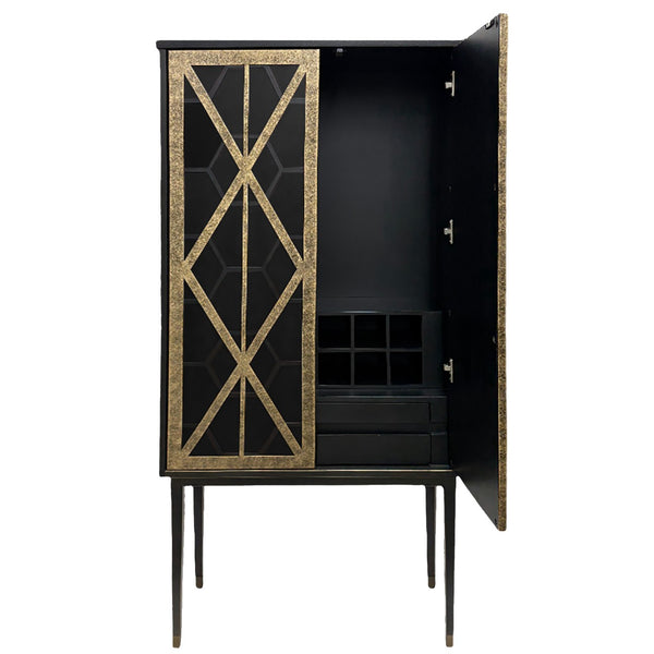 Reeno Fretwork Bar Cabinet by Libra, image 2