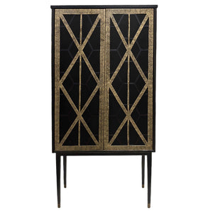 Reeno Fretwork Bar Cabinet by Libra