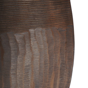 Southwold Textured Oval Brass Vase 100cm by Libra, image 5