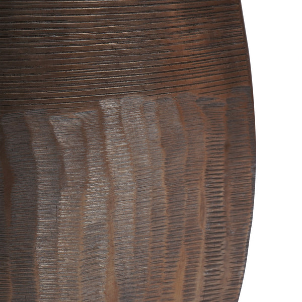 Southwold Textured Oval Brass Vase 100cm by Libra, image 5