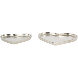 Esme Heart Set of 2 Plates by Libra, image 3