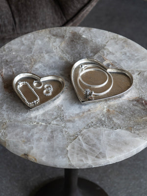 Esme Heart Set of 2 Plates by Libra, image 6