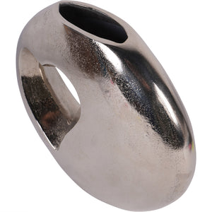 Esme Heart Cast Aluminium Vase by Libra, image 3
