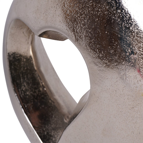 Esme Heart Cast Aluminium Vase by Libra, image 4