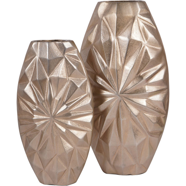 Marin Scallop Round Bowl Champagne Gold by Libra, image 7