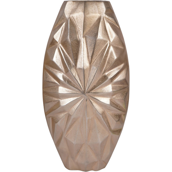 Hatton Cast Aluminium Vase 40cm by Libra