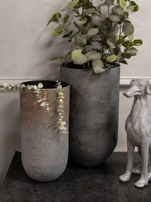 Volcano Set of Two Planters by Libra, image 6