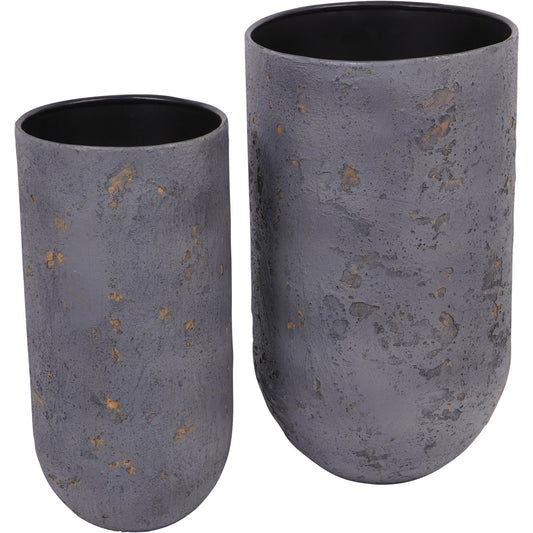 Volcano Set of Two Planters