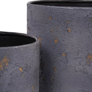 Volcano Set of Three Planters by Libra, image 4