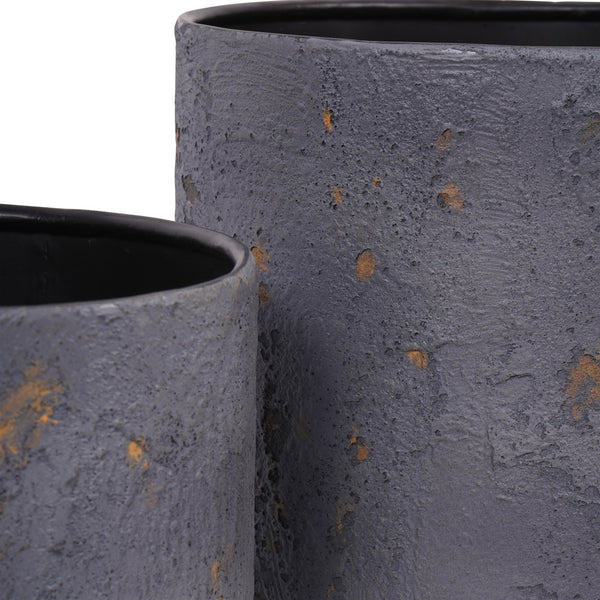 Volcano Set of Three Planters by Libra, image 4
