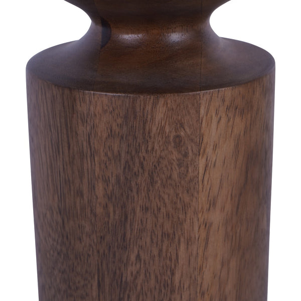 Amalfi Wooden Pillar Holder 31cm by Libra, image 4