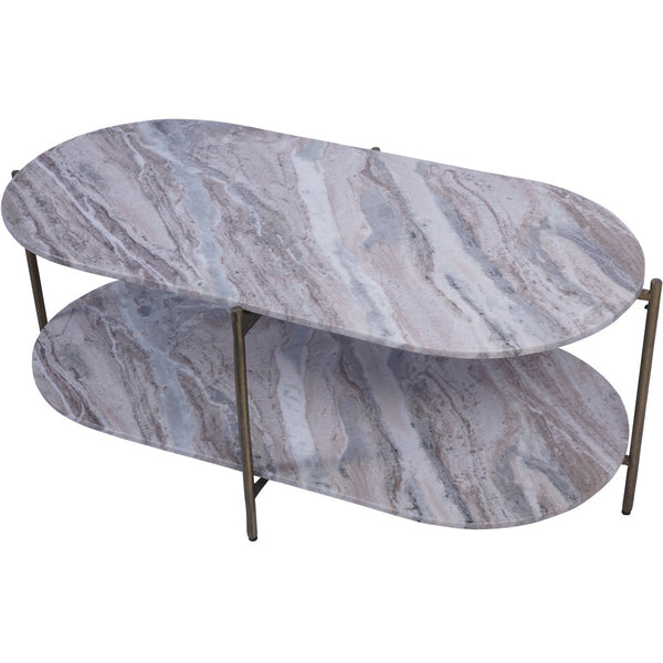 Toronto Marble Top and Base Coffee Table by Libra, image 2