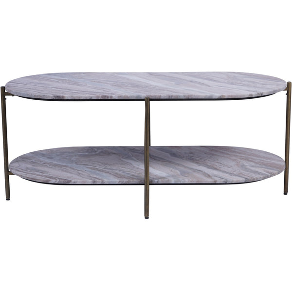 Toronto Marble Top and Base Coffee Table by Libra, image 3
