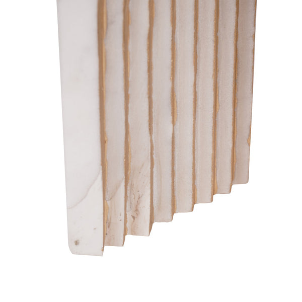 Genoa White Marble Decorative Sculpture by Libra, image 4