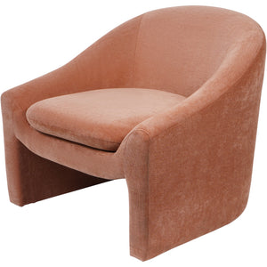 Rowley Chair in Blush Chenille by Libra