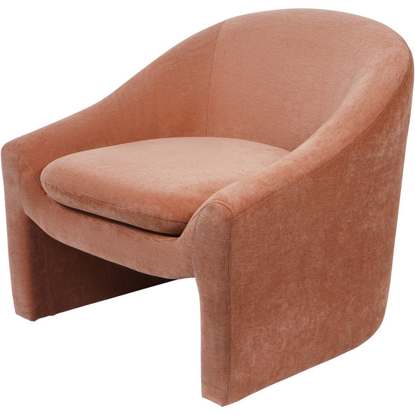 Rowley Chair in Blush Chenille by Libra