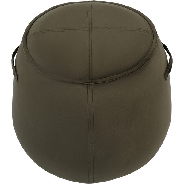 Bingham Velvet Stool in Green by Libra, image 2